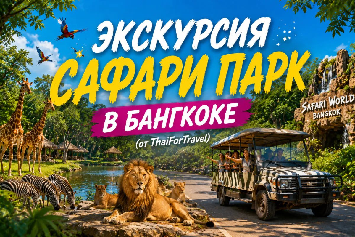 Экскурсия Сафари Парк в Бангкоке