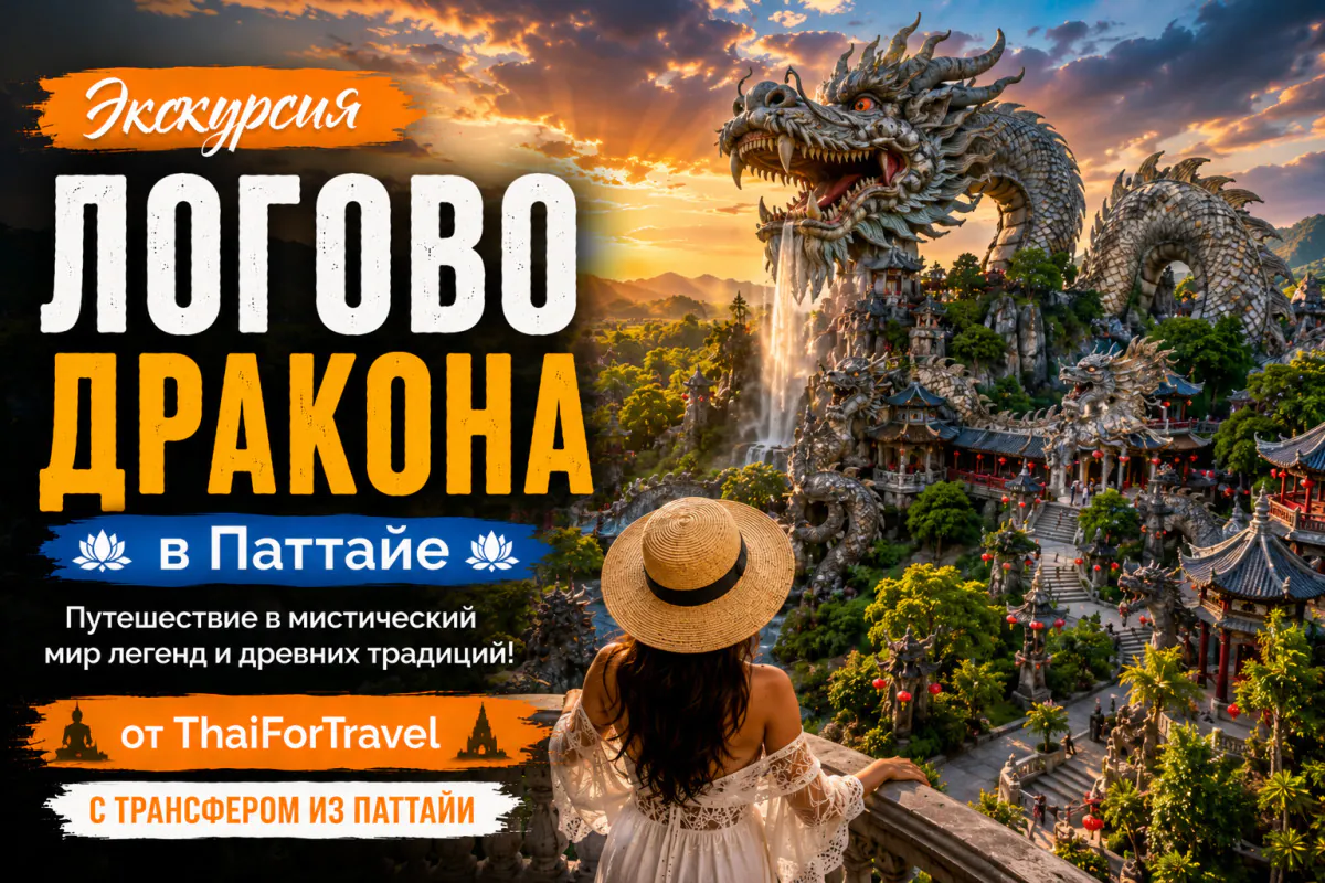 Экскурсия «Логово дракона» с трансфером из Паттайи