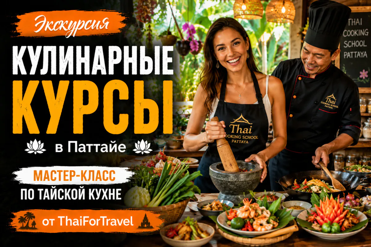 Экскурсия «Кулинарные Курсы» в Паттайе: мастер-класс
