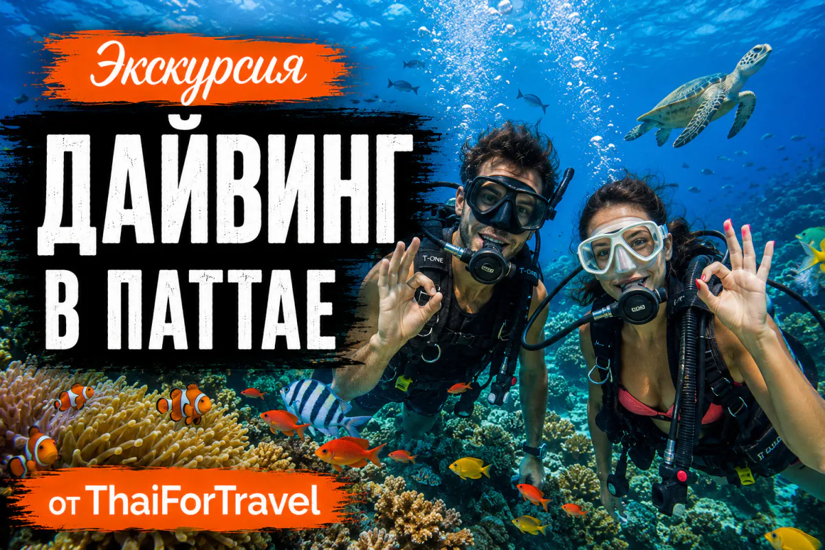 Дайвинг в Паттайе — яркое подводное приключение