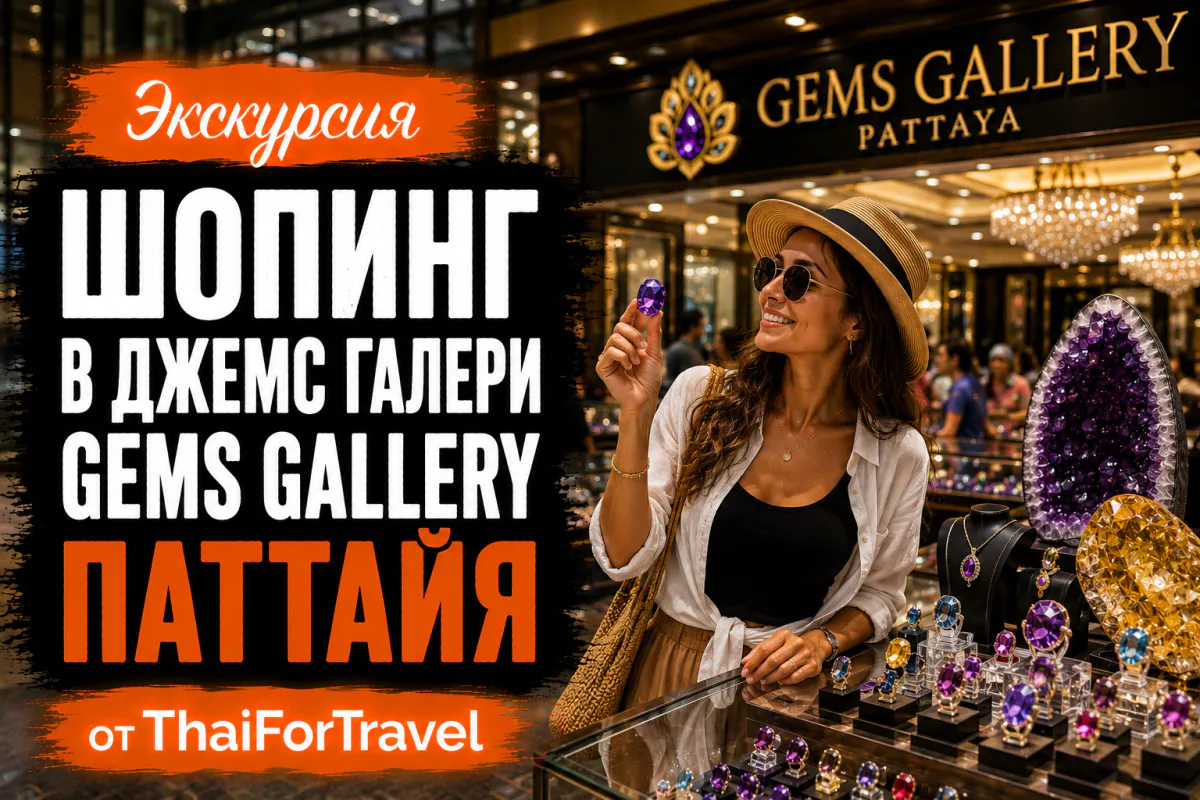 Шопинг в «Джемс Галери / Gems Gallery» Паттайя
