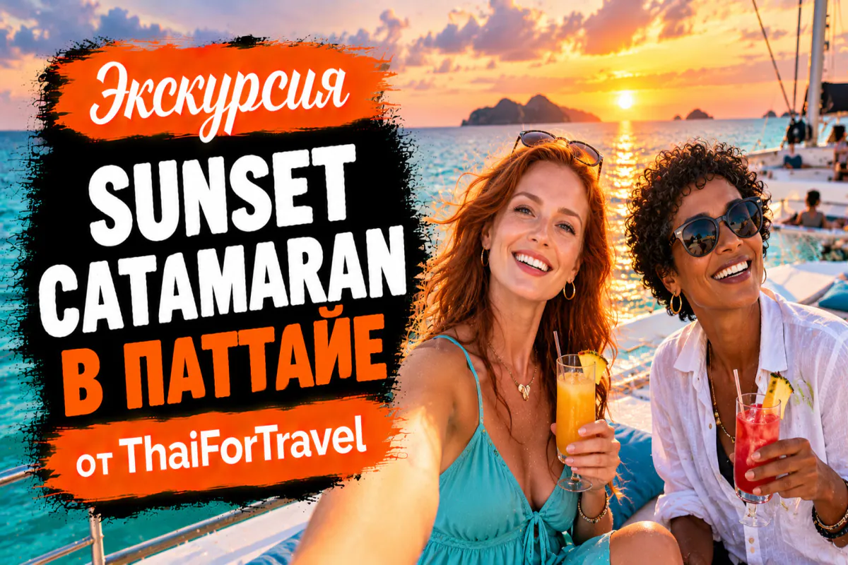 Sunset Catamaran в Паттайе — экскурсии на закате, туры и цены