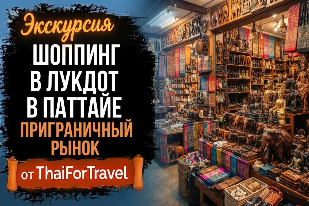 Шопинг в Лукдот в Паттайе: на Приграничный Рынок